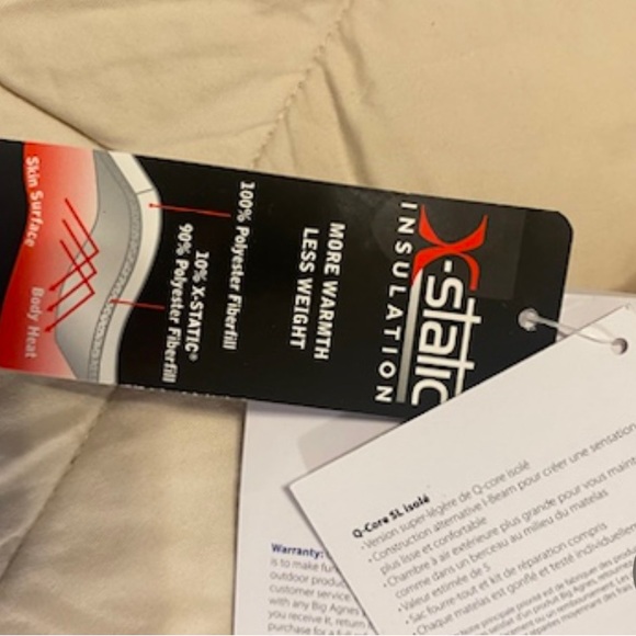 Insulated Q-Core SL Superlight Camping Pad - Picture 7 of 7